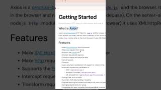 Apa Itu Axios? (Library) #reactjs #programming #indonesia #coding #axios