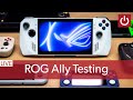 Asus ROG Ally: Live Testing &amp; Hands-on