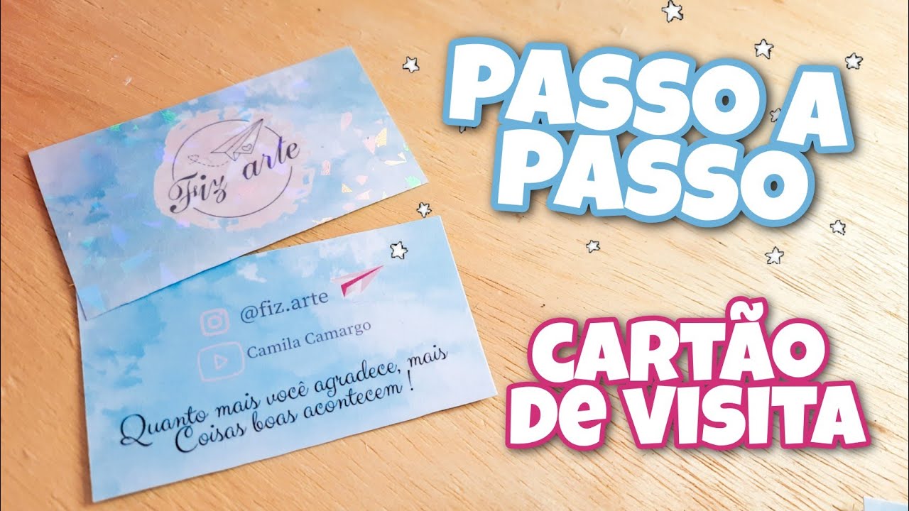 COMO FAZER CARTÃO DE VISITA LAMINADO COM BOPP HOLOGRAFICO E BRILHO - PASSO A PASSO