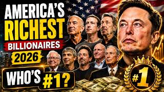Top 10 Richest Billionaires in America (2026) | Updated Net Worth & Rankings