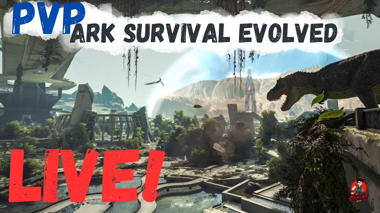 CHILLING IN ARK 1000X PVP DAY 1 || ARK SURVIVAL EVOLVED LIVE @ ARK ...