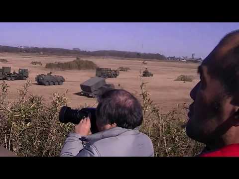 陸上自衛隊 習志野駐屯地 降下訓練始め　その④動画