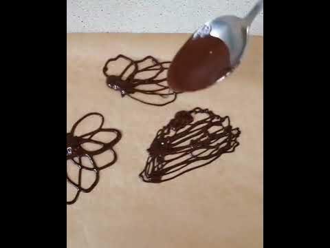 Украшение для торта из шоколада / фигурки из шоколада / украшение торта ...