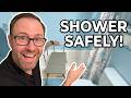 Drive Medical Tub Transfer Bench = Safer Shower Mobility! PT Demos