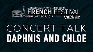 Concert Talk Daphnis and Chloe