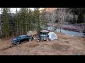 Family Camping 2020 on Public Land. Alberta, Canada