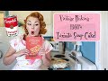 Vintage baking 1950s tomato soup cake