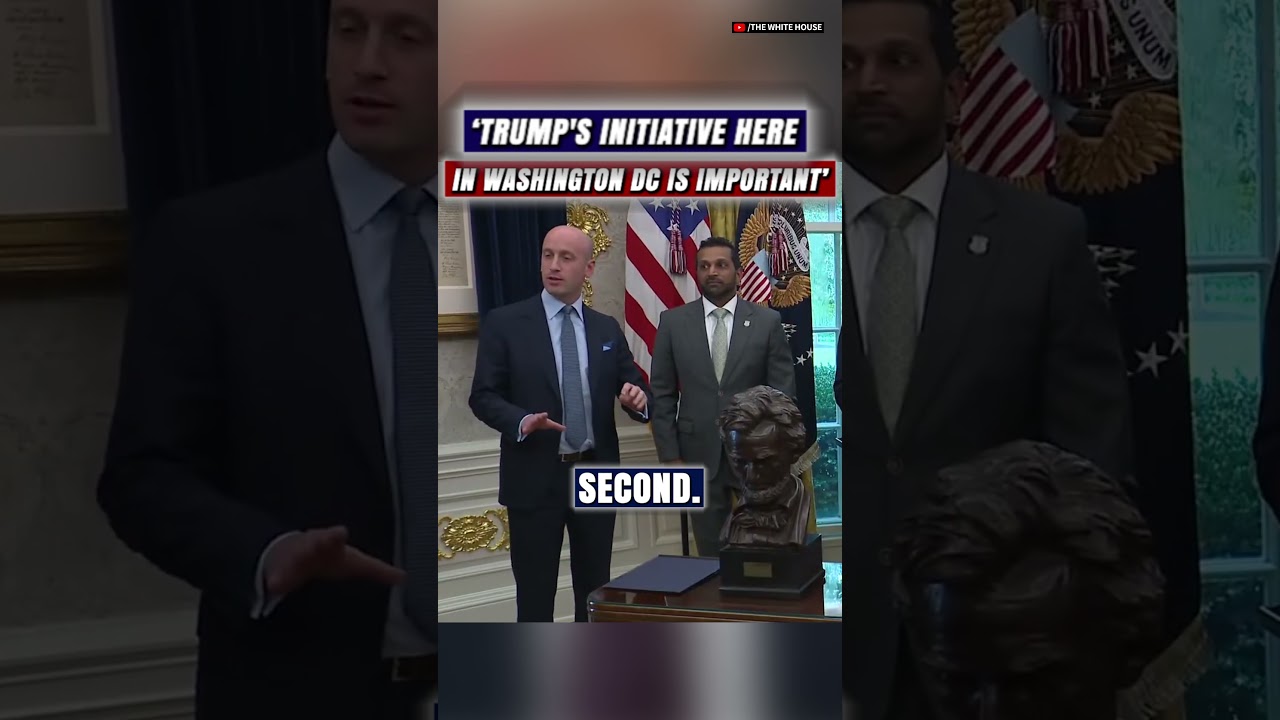 Trump's Initiative! Stephen Miller PRAISES Trump Administration for Law and Order 