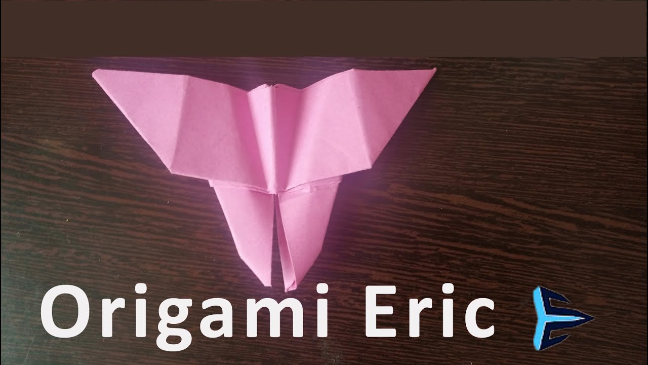 Easy Origami butterfly (origami Eric tutorial )