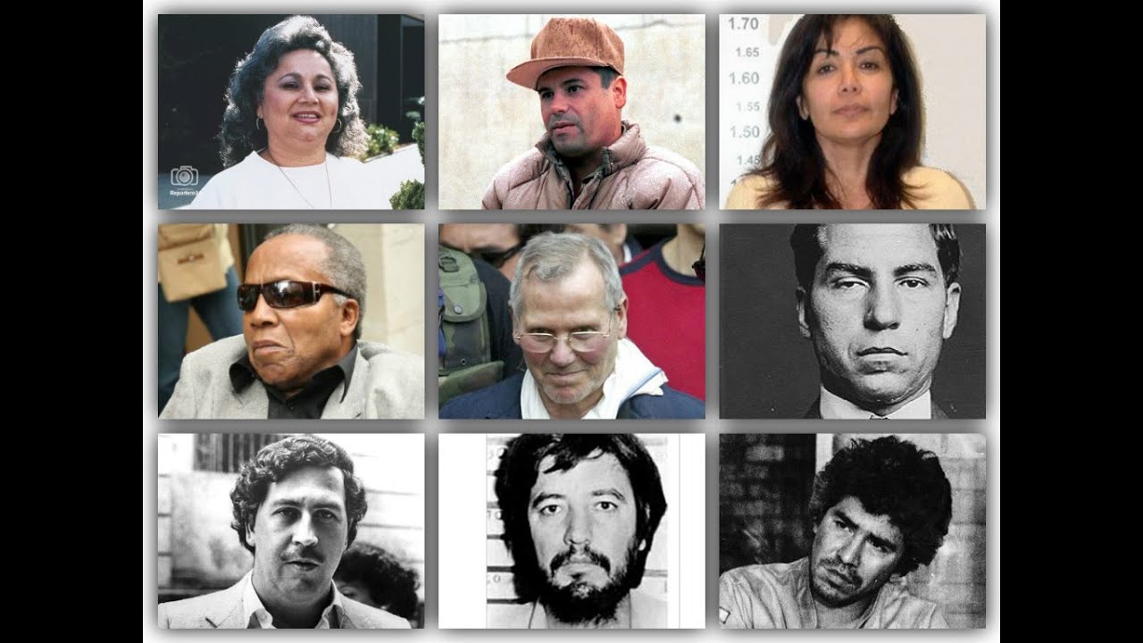 Los 10 narcos mas buscados y poderosos de la historia. YouTube