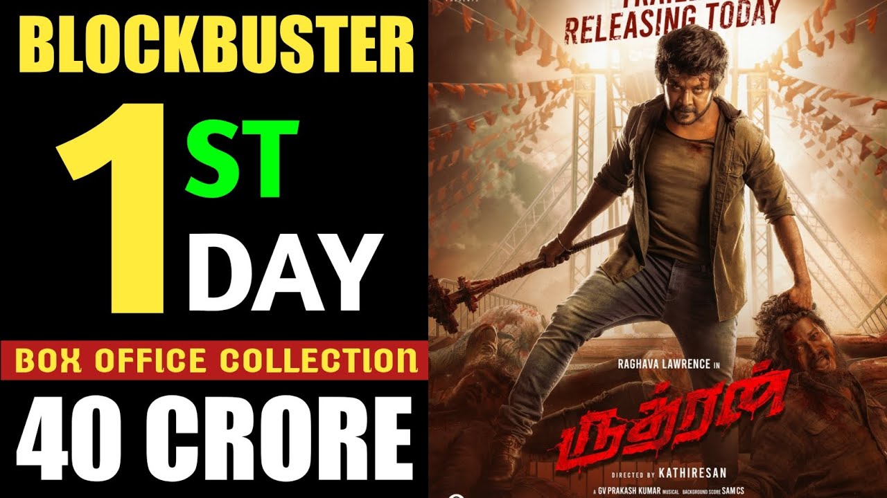 Rudhran 1st Day Collection,Rudhran First Day Collection,Rudhran Box Office Collection,Rudhran Movie
