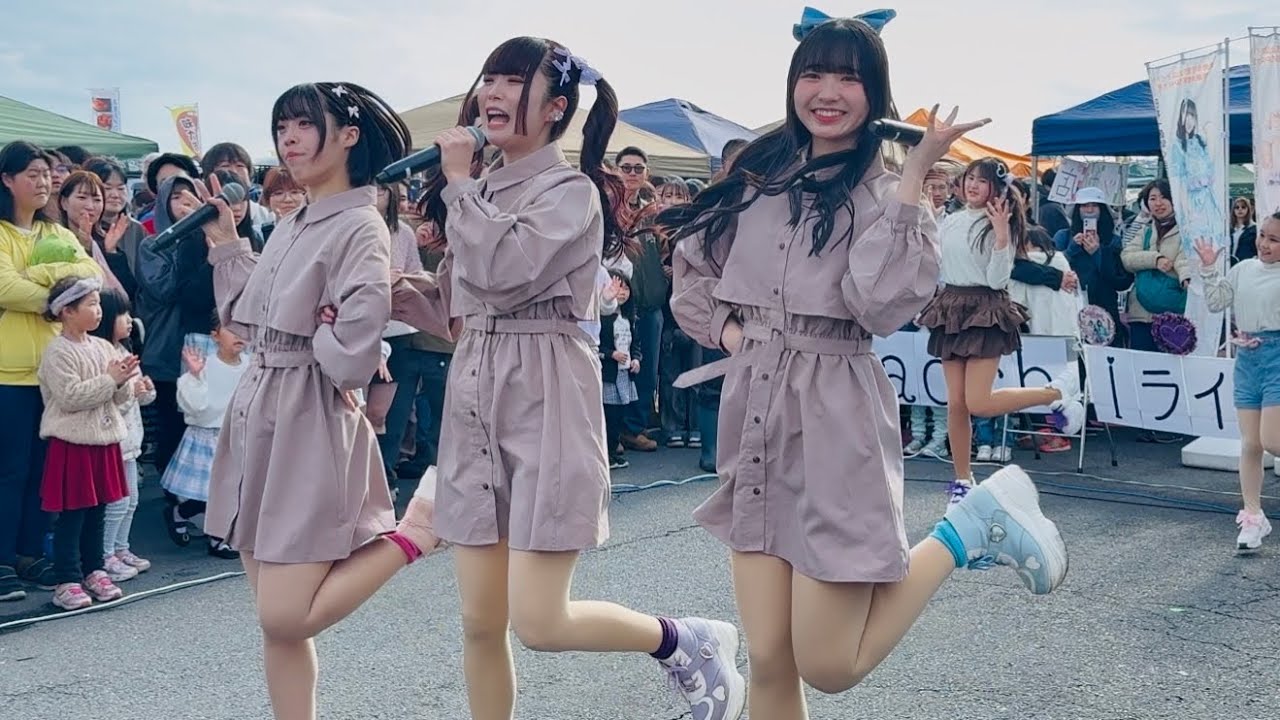 pacchi 八戸 館鼻岸壁朝市公認アイドル 朝市ライブ 2025.5.4