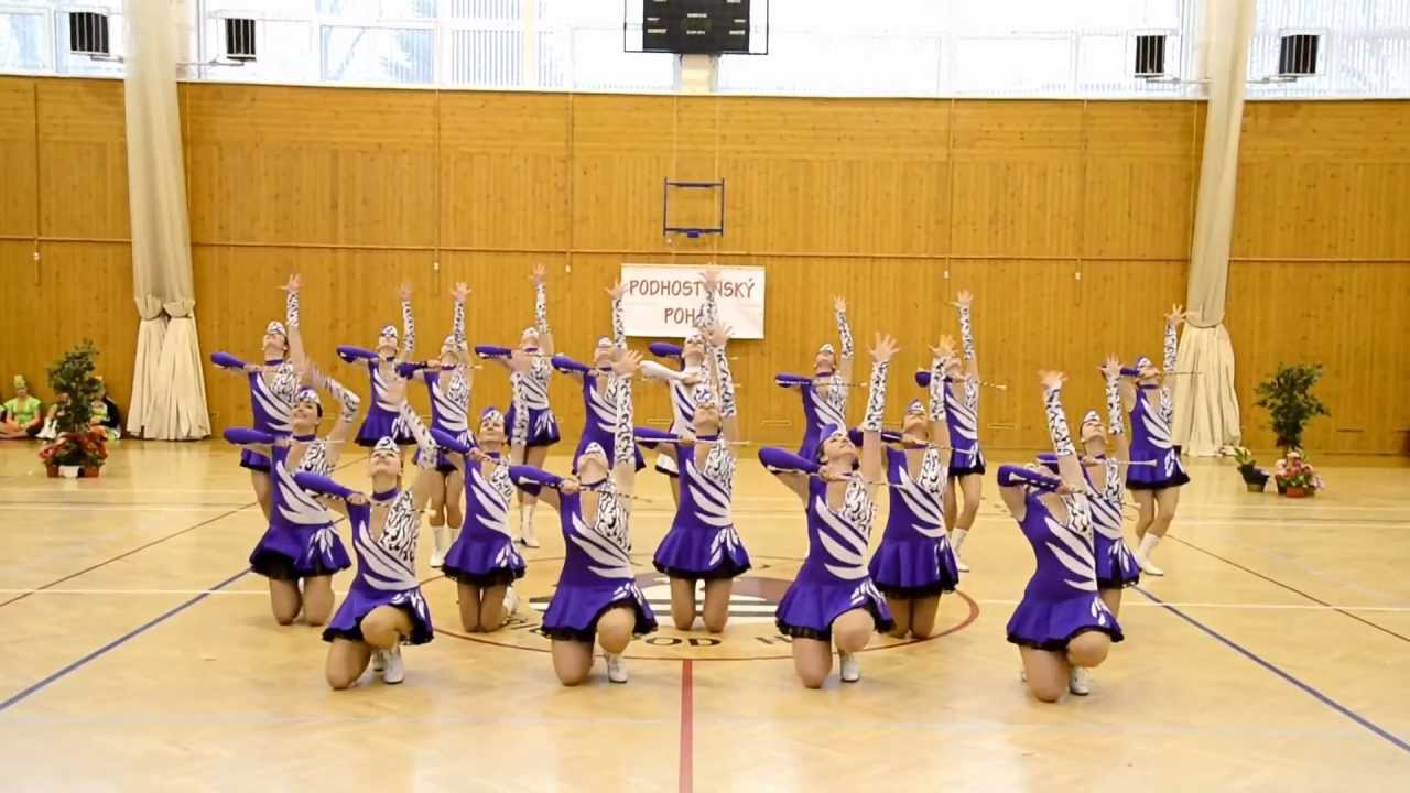 Podhostýnský pohár 2013 - Mažoretky GINA Brodek u Přerova
