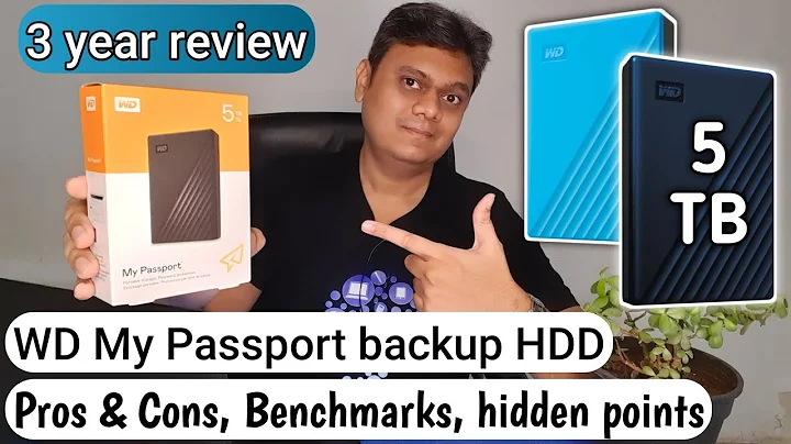 Best External HDD for LARGE Backups? WD My Passport USB 5TB Long term review, Pros & cons [Eng]