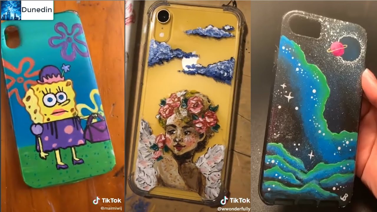 Best TikToks Painting On Phone Cases Compilation TikToks Art