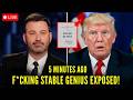 Trump DEMANDS an IQ Test on Stage—5 Seconds Later Kimmel Asks ONE Question That Leaves Him STUMPED