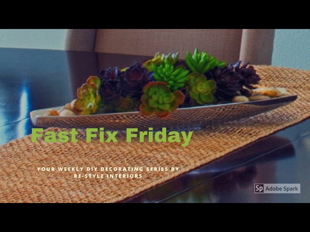 Welcome to Fast Fix Friday