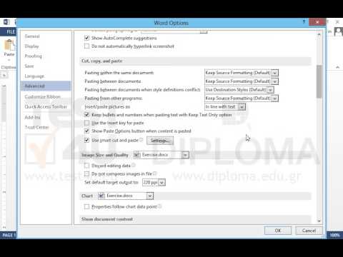 Set the style area pane width in draft and outline views to 2 in.