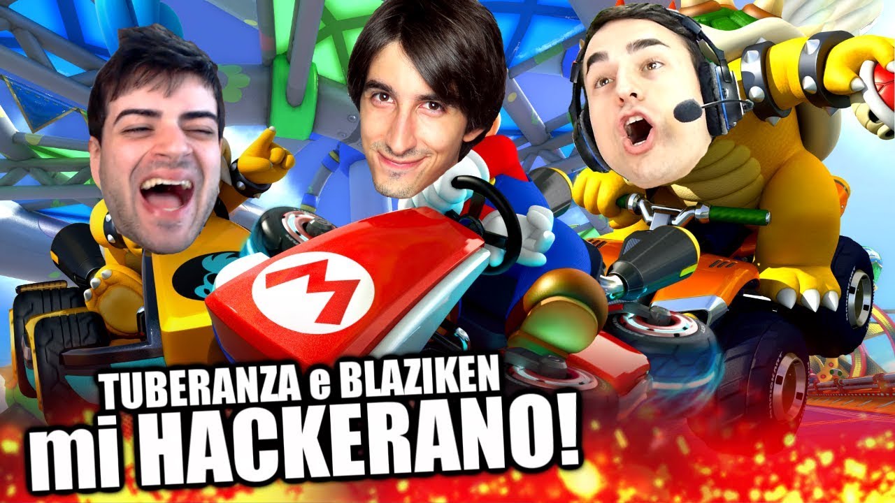 TUBERANZA e BLAZIKEN68 mi HANNO HACKERATO! Nuova Serie Mario Kart 8 Deluxe Gameplay ITA