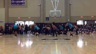 Sequoia Advanced Dance- Winter Rally 2014-15 Music Sync choreography by Francisco Menera
