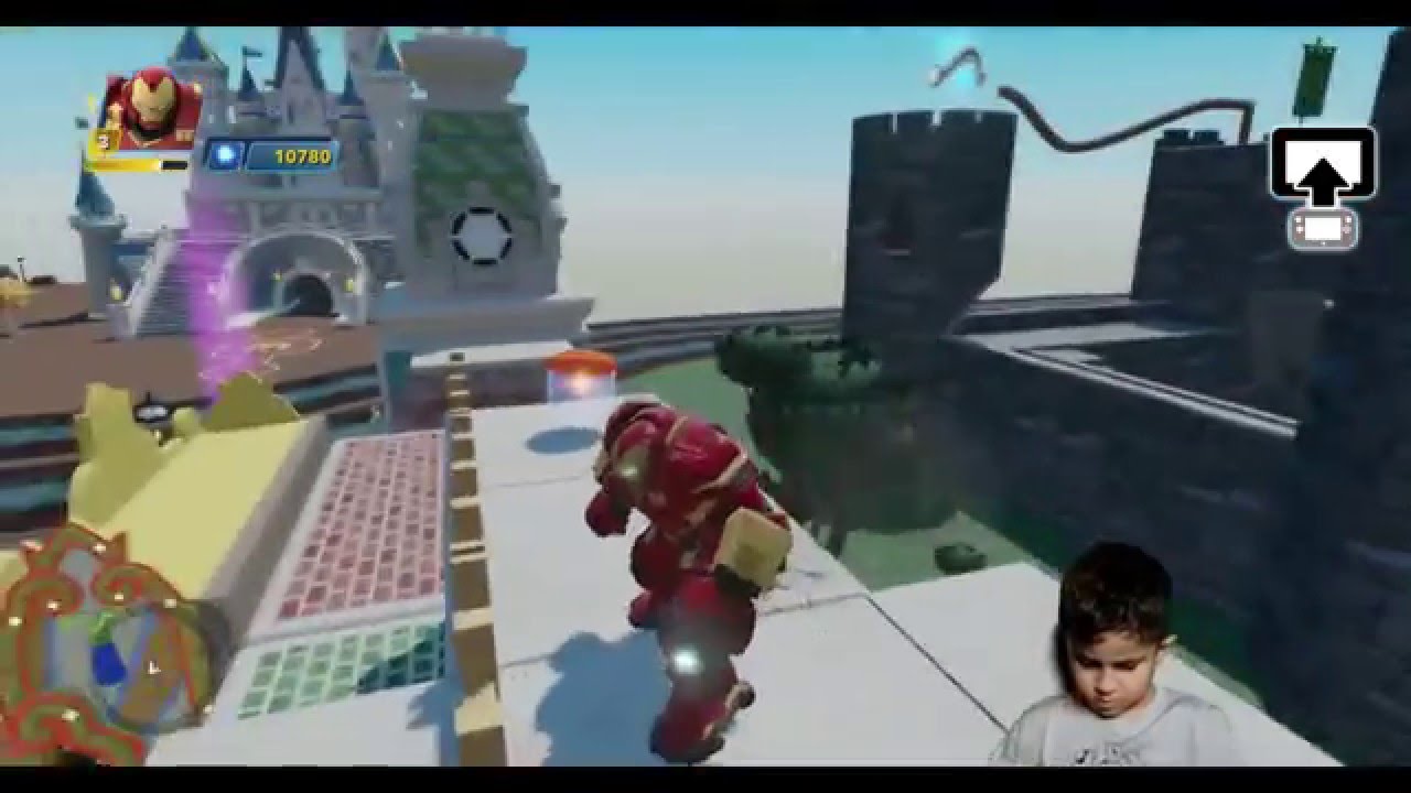 Hulkbuster Disney infinity 3.0 toybox Donald Duck kid friendly gaming