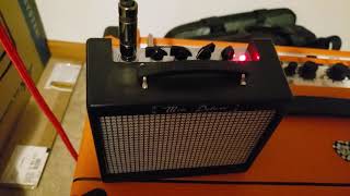 A Test of The Fender Mini-Deluxe with a pedal board