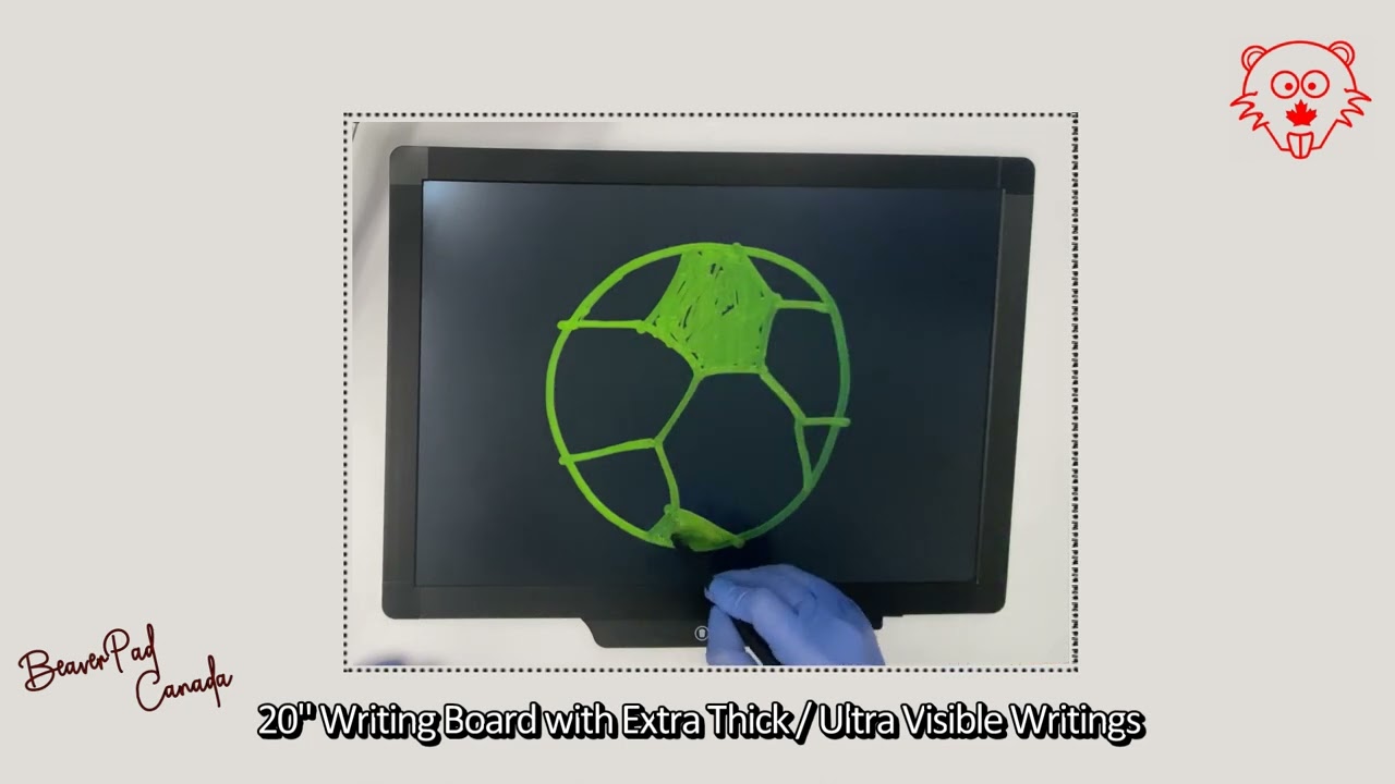 20 Inch LCD Writing Board for Shop Signs/ Store Displays - BeaverPad Canada