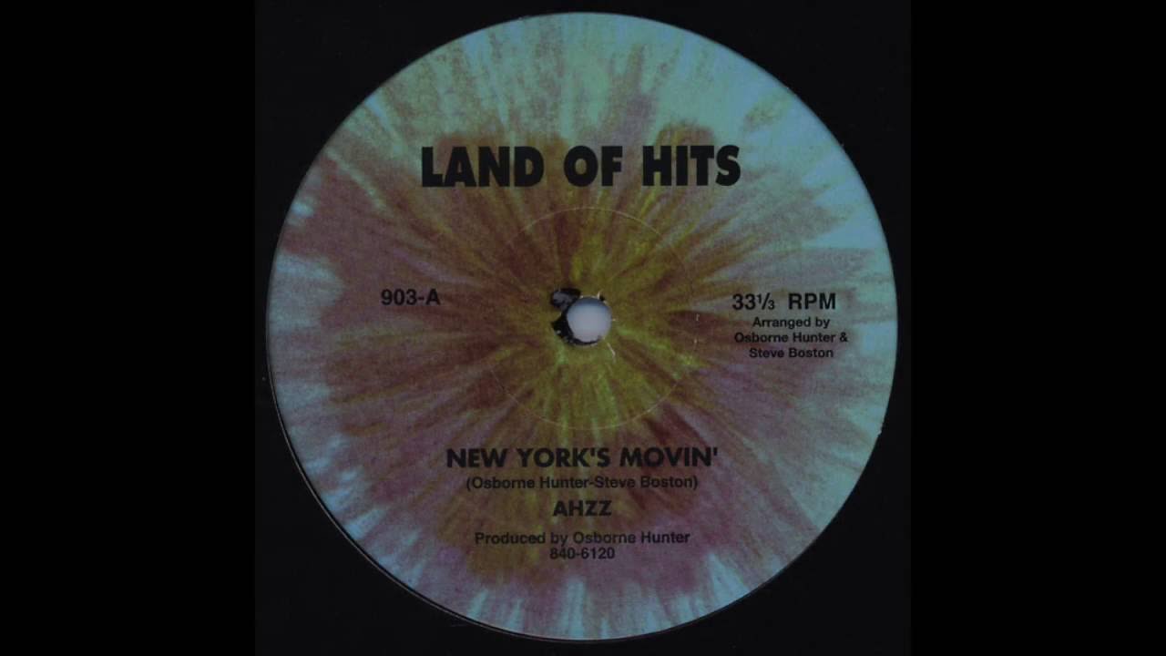 Ahzz - New York's Movin' Vocal Mix (Land Of Hits / P&P Records