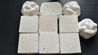 ASMR Homemade Chalk 🤍 A Relaxing Bucket Crush🤍 Soft & Satisfying 🤍 Homemade Chalk Blocks & Knots 🤍 screenshot 2