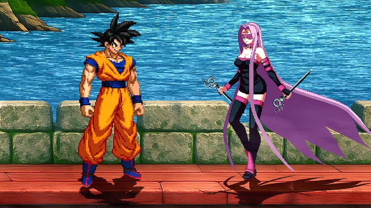 Goku Vs. Rider - The Gorgon Sorcery