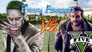 Download lagu Captain Boomerang vs Joker FUNNY MOMENT TENNIS GTA 5