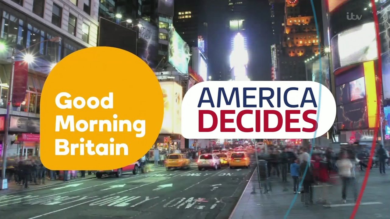 [HD] Good Morning Britain: America Decides - Wednesday 9 November 2016