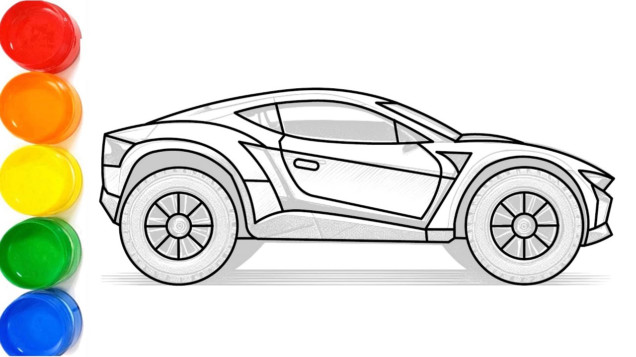 How to draw a Car Vol 5 | Step by Step vehicle Drawing Tutorial