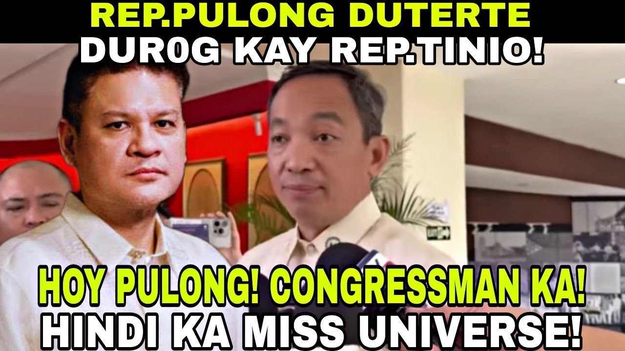REP.PULONG DUTERTE UUNAHAN NA ANG WARRANT MAG TATAG0 NA?!