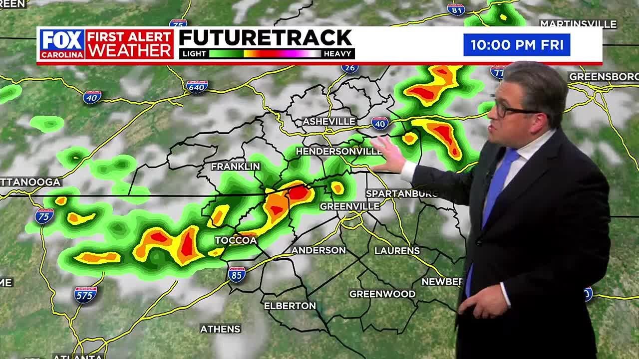 Storms possible this evening into tonight; Hot weekend ahead with highs ...