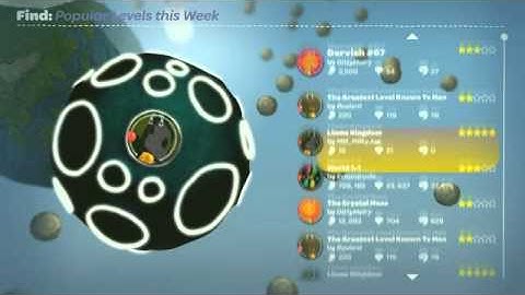 LBP2 early main menu concept style