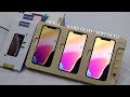 The compare incell vs oled hard vs oled soft screen of iphone x