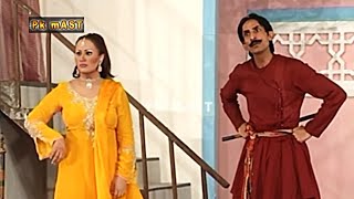 Chal Jhooti Nargis and Iftikhar Thakur with Tahir Anjum Pakistani Stage Drama | Pk Mast