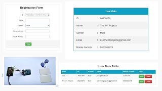 Connect RFID to PHP and MySQL Database with NodeMCU ESP8266