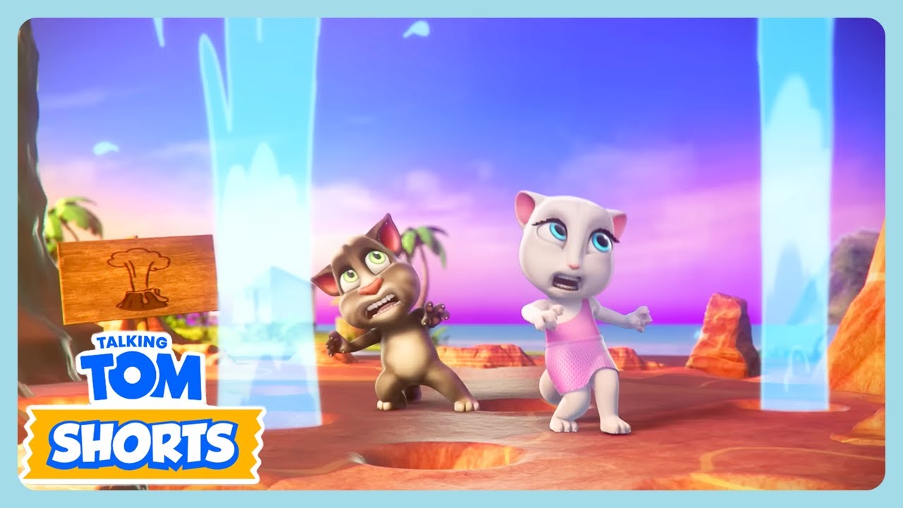 Talking Tom Shorts - Volcanic Springs | WildBrain Zoo | Kids