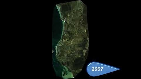 Google Earth Engine Tut 169 | Time-Lapse Evolution of Langebaan: Landsat 5, 7, & 8 | View From Space