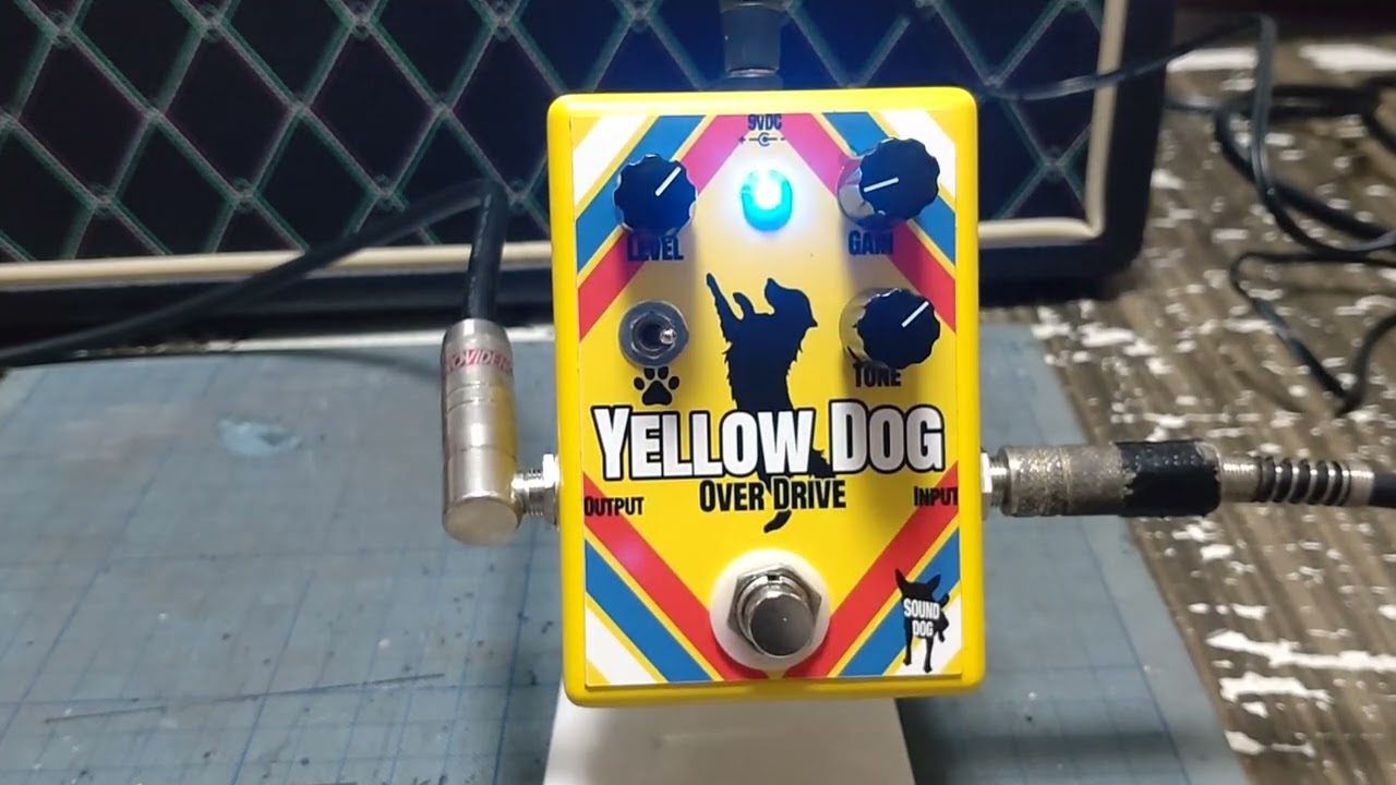 SOUND DOG YELLOW DOG / オーバードライブ 【国産ハンドメイド