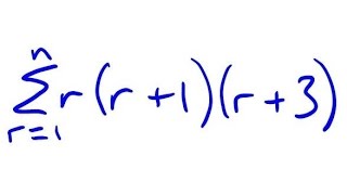 Summation Series: Proof using Formulas for Σr³, Σr² and Σr
