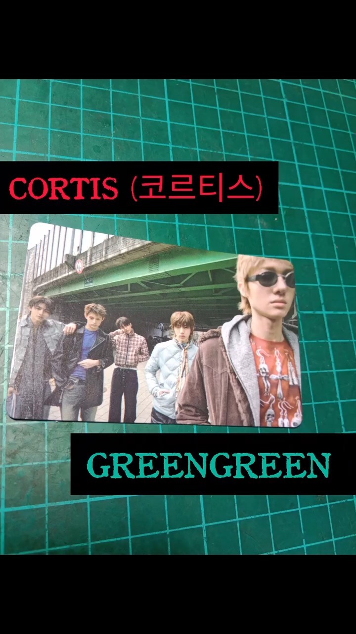 CORTIS (코르티스) The 2nd EP 'GREENGREEN' STUDIO ver. 正式入手