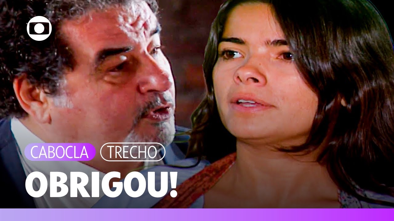 Zé obriga Zuca a falar direito com Tobias e ela quer que ele a esqueça! | Cabocla | TV Globo