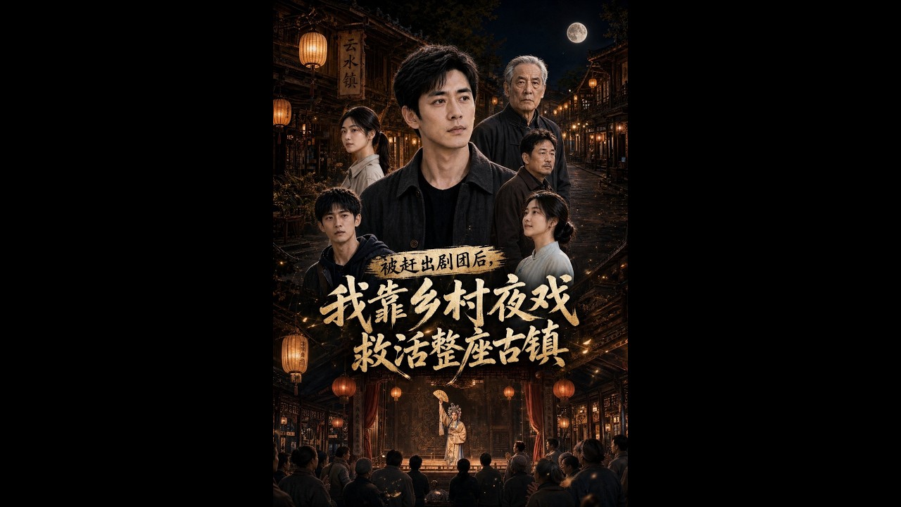 【一口气看完】《被赶出剧团后，我靠乡村夜戏救活整座古镇》#短剧 #AI短剧 #逆袭 #drama #爽剧 #鲨鱼先生