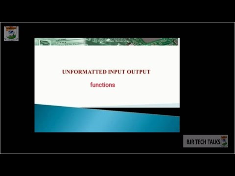 Unformatted IO Operations|C++