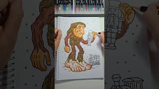 Coloring Book Italian Brainrot #shorts #italianbrainrot #italianmeme