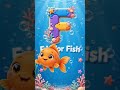 F is for Fish 🐟 | ABC Alphabet Song | Learn Letter F | Toto Kids