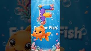 F is for Fish 🐟 | ABC Alphabet Song | Learn Letter F | Toto Kids